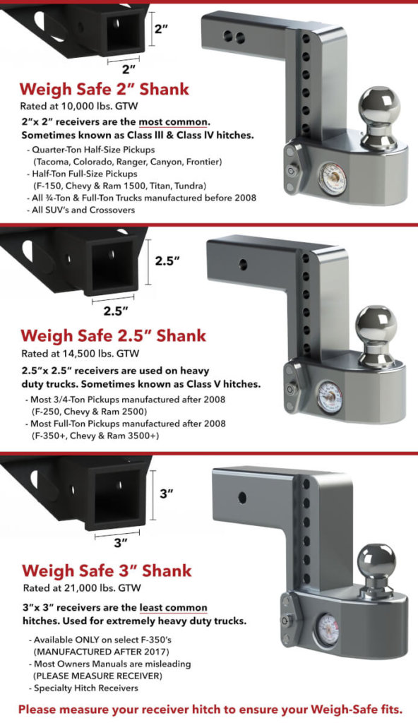 weigh safe draw bars