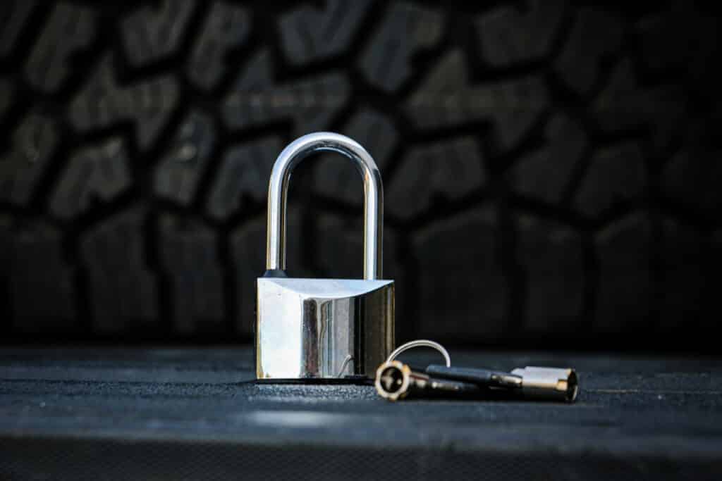 padlock - Weigh Safe locking accessories