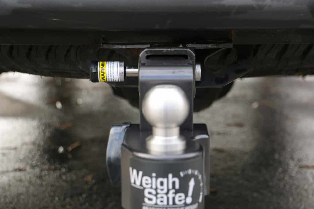 Weigh Safe hitch locking pin