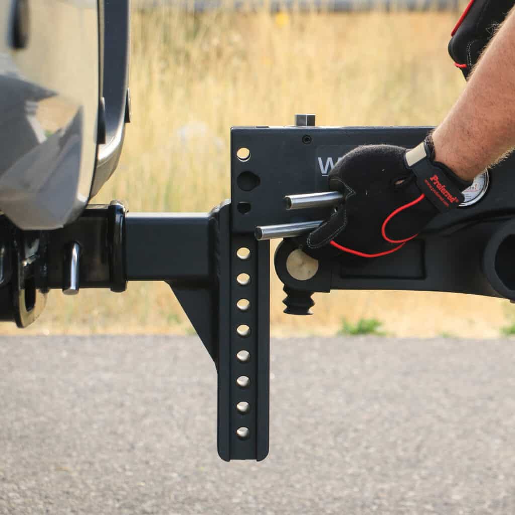 true tow vs equalizer hitch - easy height adjustment