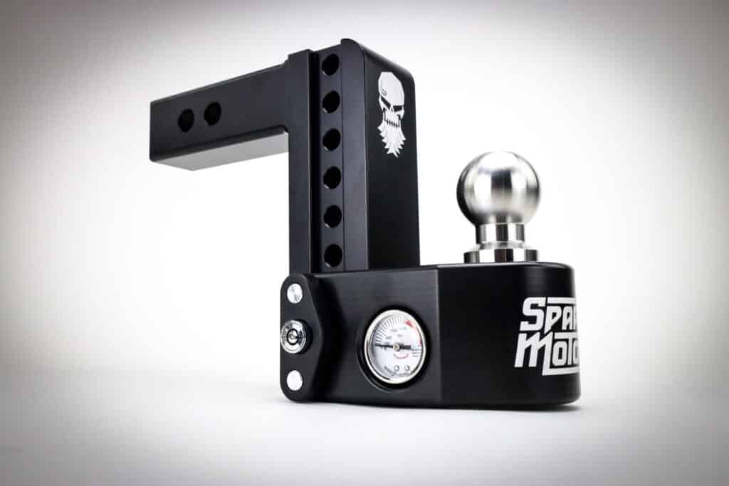 Weigh Safe Drop Hitch Black with scull logo