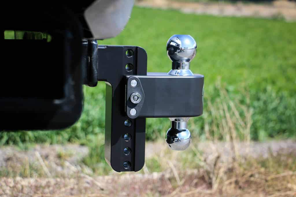 Cerakote Black 180° Hitch | Aluminum Drop Hitch | Weigh Safe