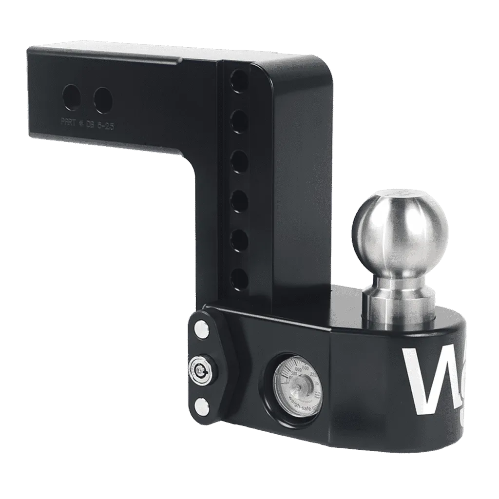 Cerakote Black Drop Hitch Aluminum Drop Hitch Weigh Safe