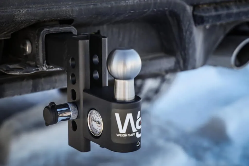 Aero Hitch with Adjustable Tongue Weight Scale | Weigh Safe