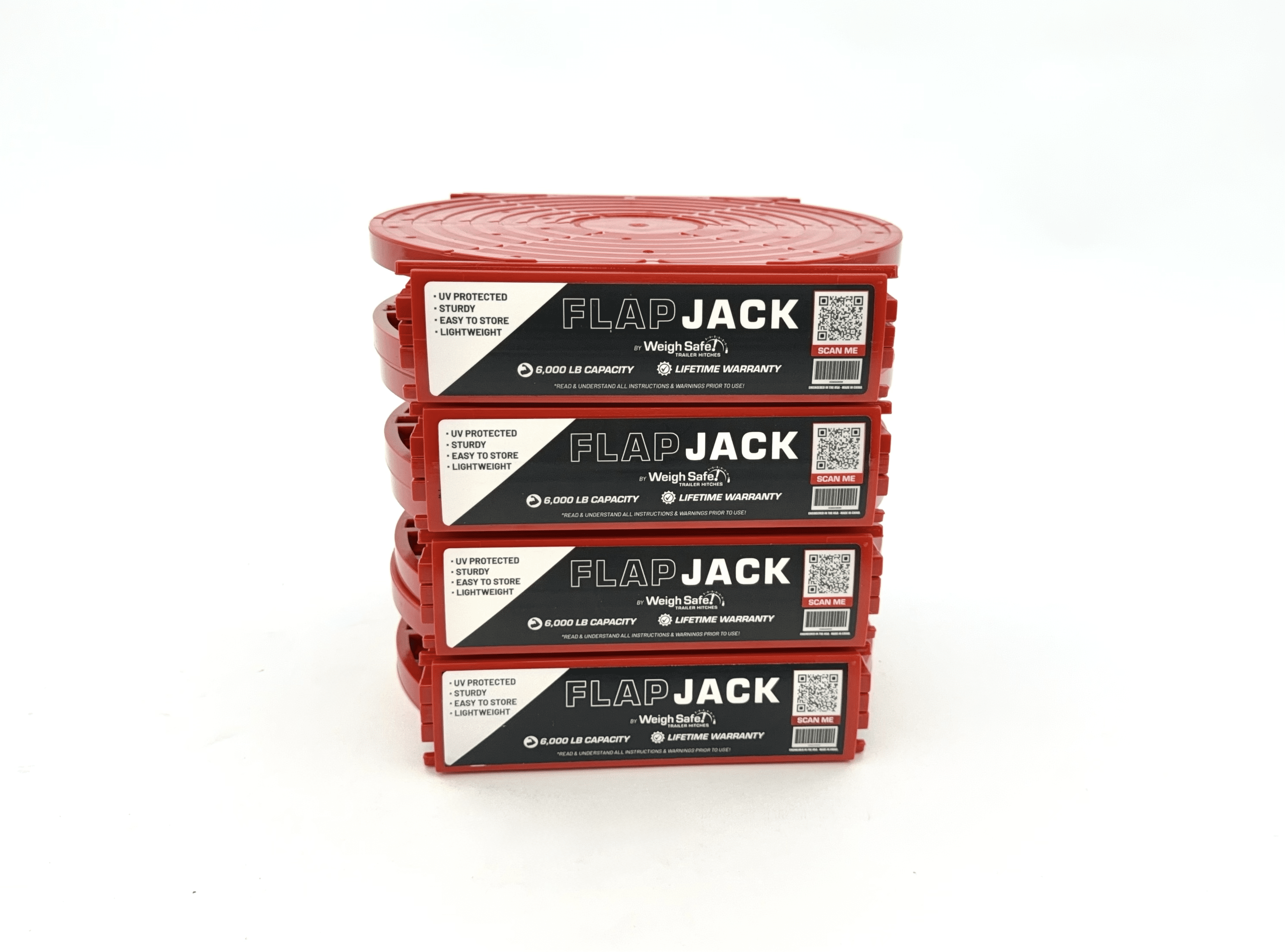 4 stacked flap jacks