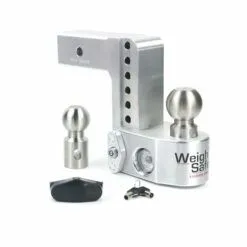 Weigh Safe Aluminum Adjustable Trailer Hitch