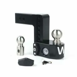 Cerakote Black Weigh Safe Drop Hitch (Aluminum)