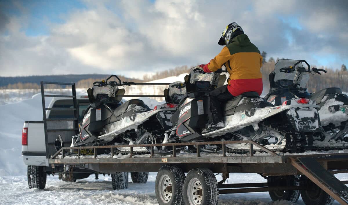 winter towing