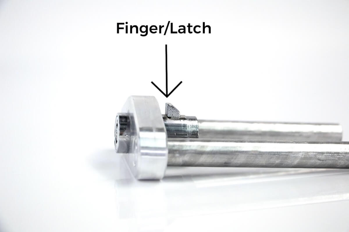 dual pin lock assembly