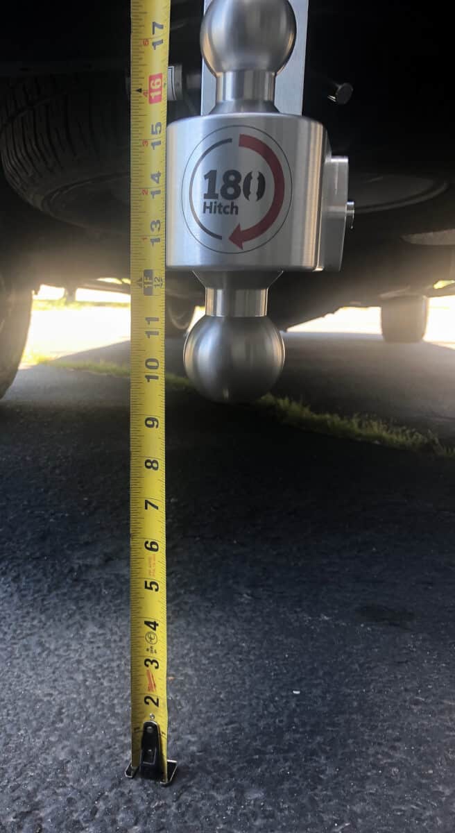 size of hitch