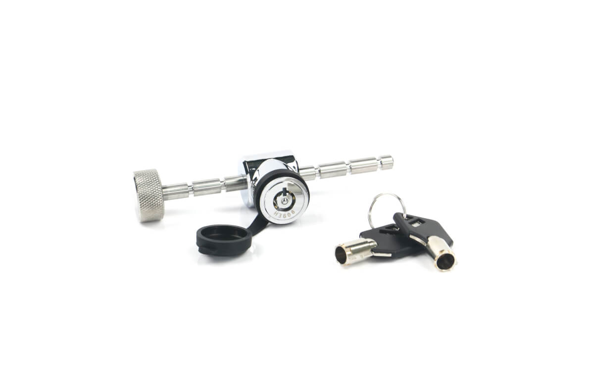 Trailer Ball Lock Hitch Coupler Adjustable Tow Lock Easy