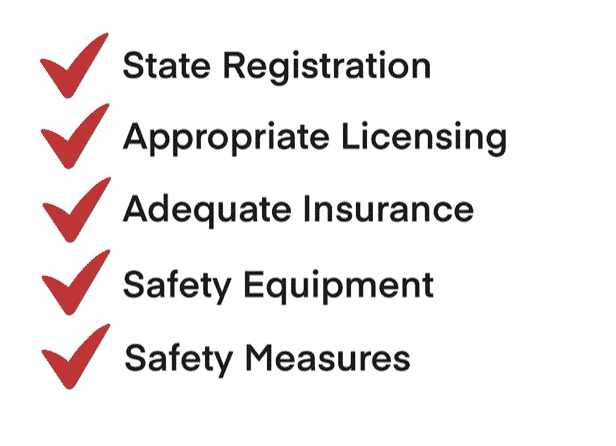 legal towing requirements