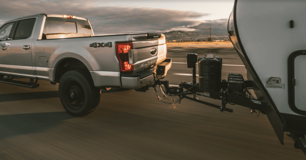 Towing With True Tow Weight Distribution Hitch
