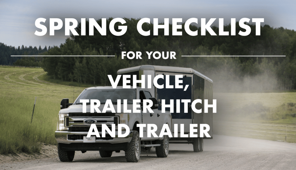 spring towing safety checklist