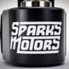 spark motors logo on weigh safe drop hitch