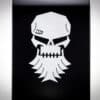 skull logo on drop hitch