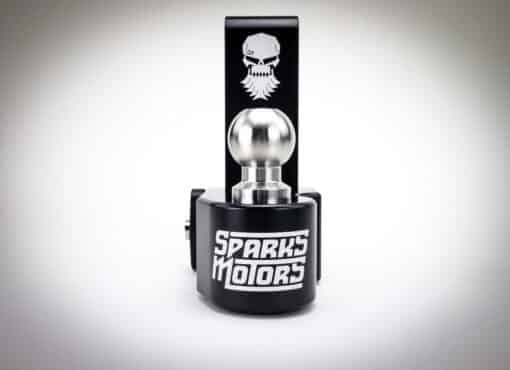Weigh Safe Drop Hitch Black with scull logo