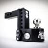 Weigh Safe Drop Hitch Black with scull logo