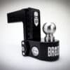 Brodozer logo on weigh safe drop hitch