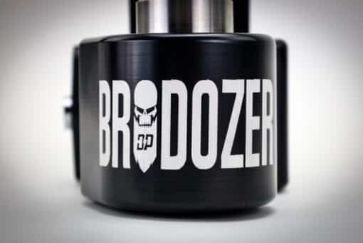 Brodozer logo on weigh safe drop hitch